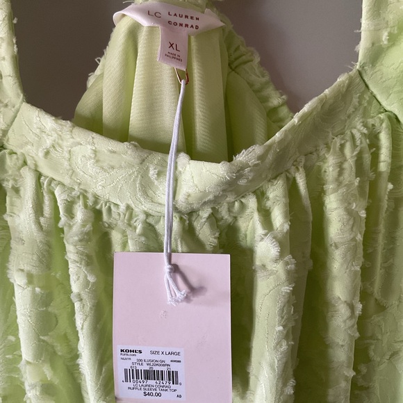 NWT- Ruffle Tank - Picture 2 of 3